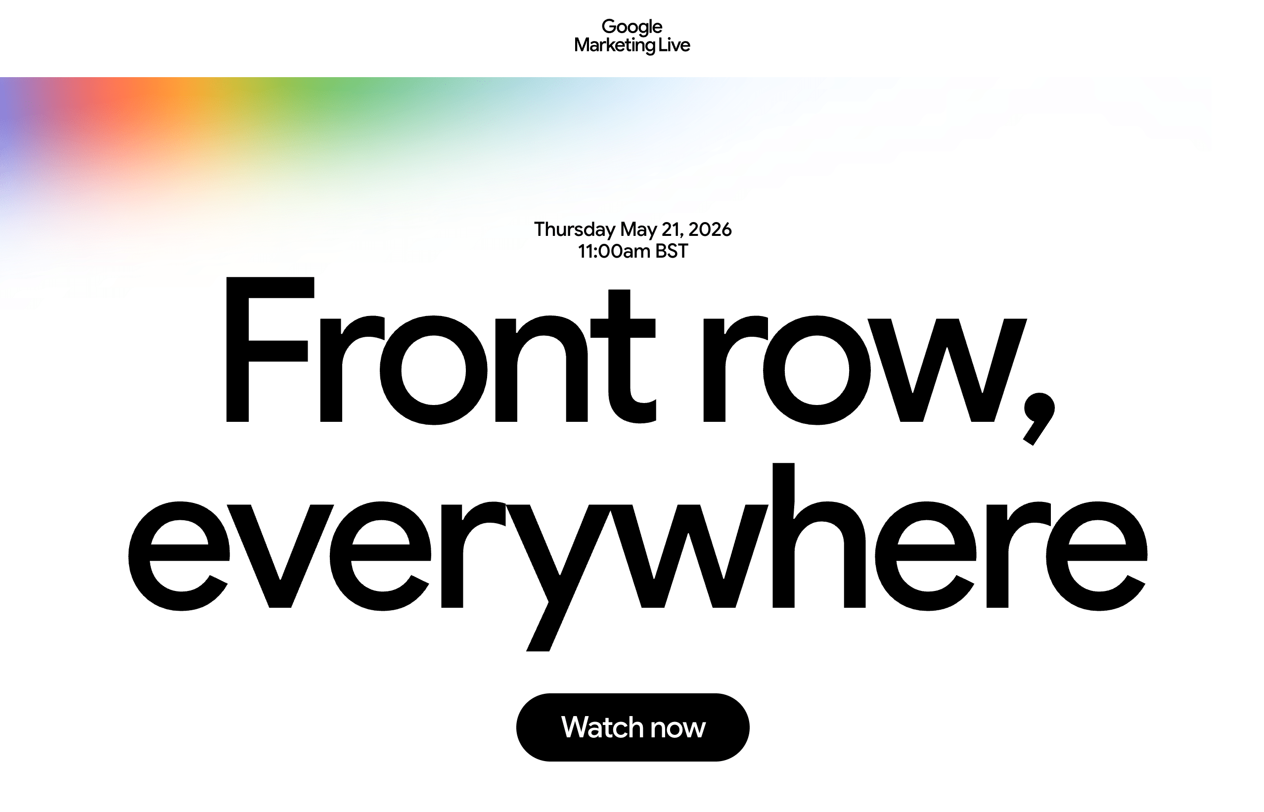 Google Marketing Live